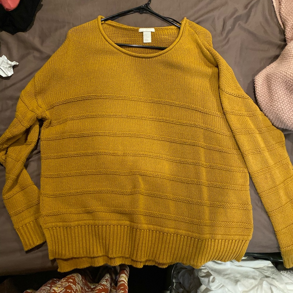 H&M Mustard Sweatshirt